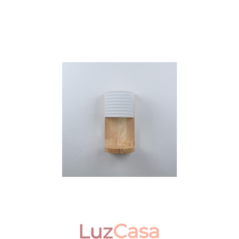 Luminária de parede simples, abajur de mesa de cabeceira com cúpula de vidro e madeira maciça para quarto, cômoda, sala de estar, quarto de bebê, dormitório universitário, mesa de centro, estantes de livros