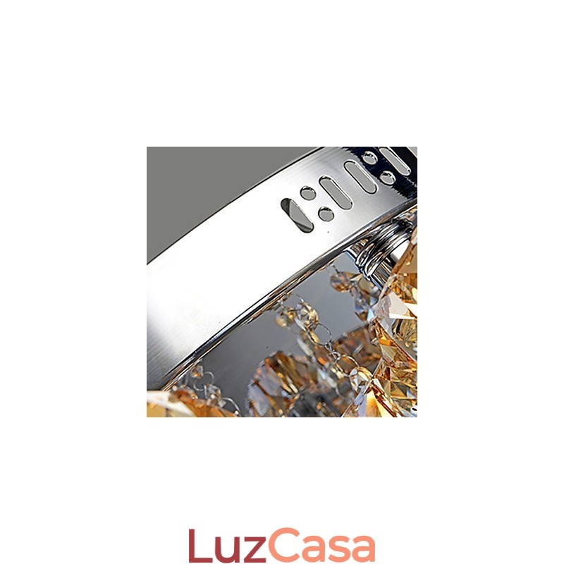 Montagem embutida Moderna Contemporânea Metal