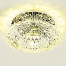 Mini estilo moderno e contemporâneo de cristal embutido