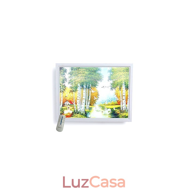 Pintura moderna contemporânea integrada, recurso de pintura contemporânea para arandelas de parede com luz ambiente