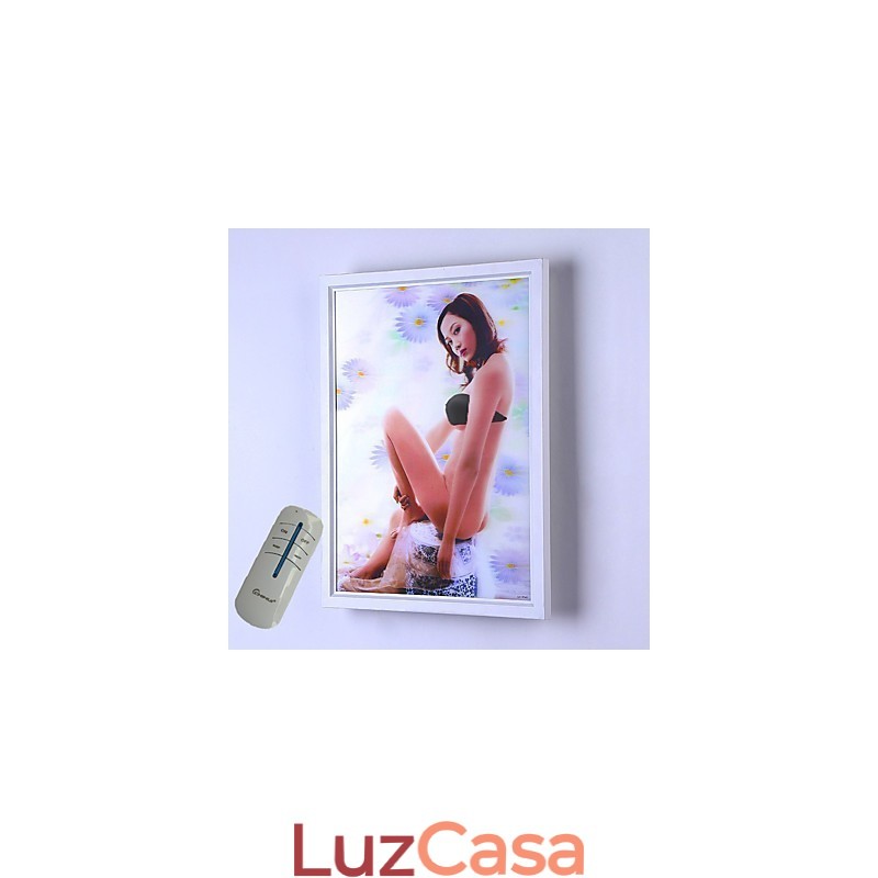 Pintura contemporânea moderna integrada, recurso de pintura contemporânea para arandelas de parede com luz ambiente