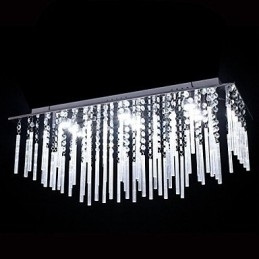 Luminária de teto 9 luzes moderna simples artística