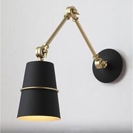 Luminária de parede pós-moderna simples para restaurante, lâmpada de arte, designer de quarto, mesa de escritório, luminária de cabeceira