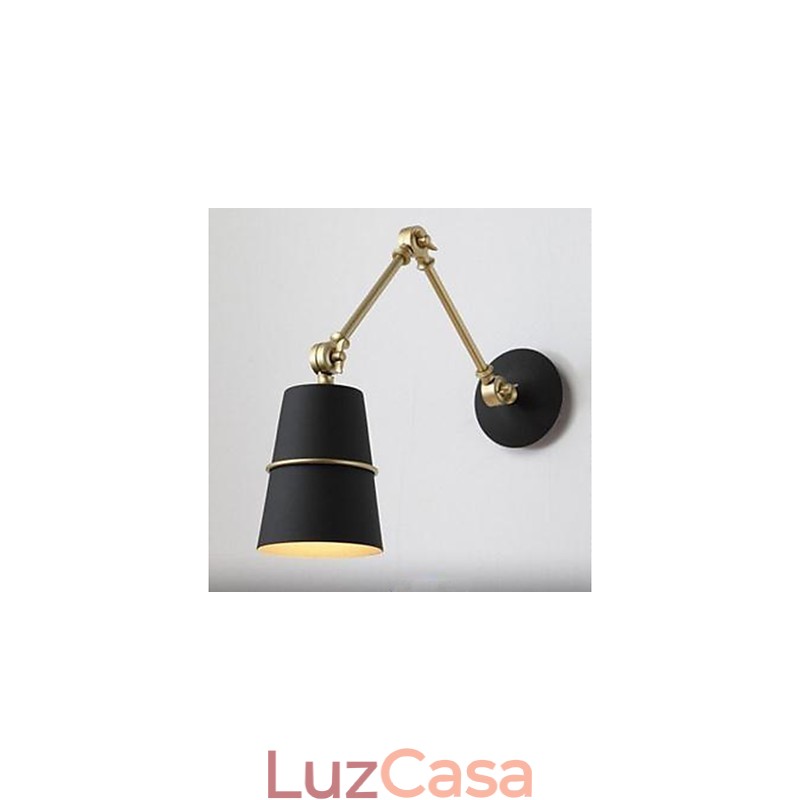Luminária de parede pós-moderna simples para restaurante, lâmpada de arte, designer de quarto, mesa de escritório, luminária de cabeceira