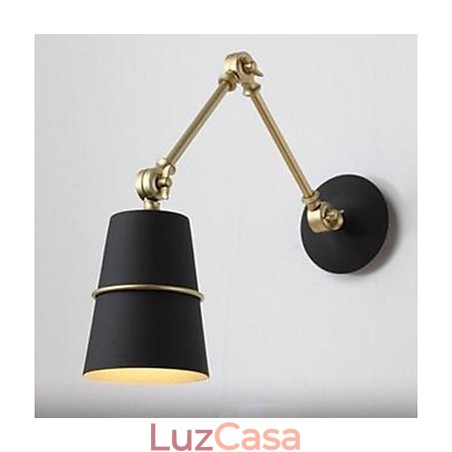 Luminária de parede pós-moderna simples para restaurante, lâmpada de arte, designer de quarto, mesa de escritório, luminária de cabeceira Luminária de parede pós-moderna simples para restaurante, lâmpada de arte, designer de quarto, mesa de escritório, luminária de cabeceira