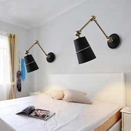 Luminária de parede pós-moderna simples para restaurante, lâmpada de arte, designer de quarto, mesa de escritório, luminária de cabeceira