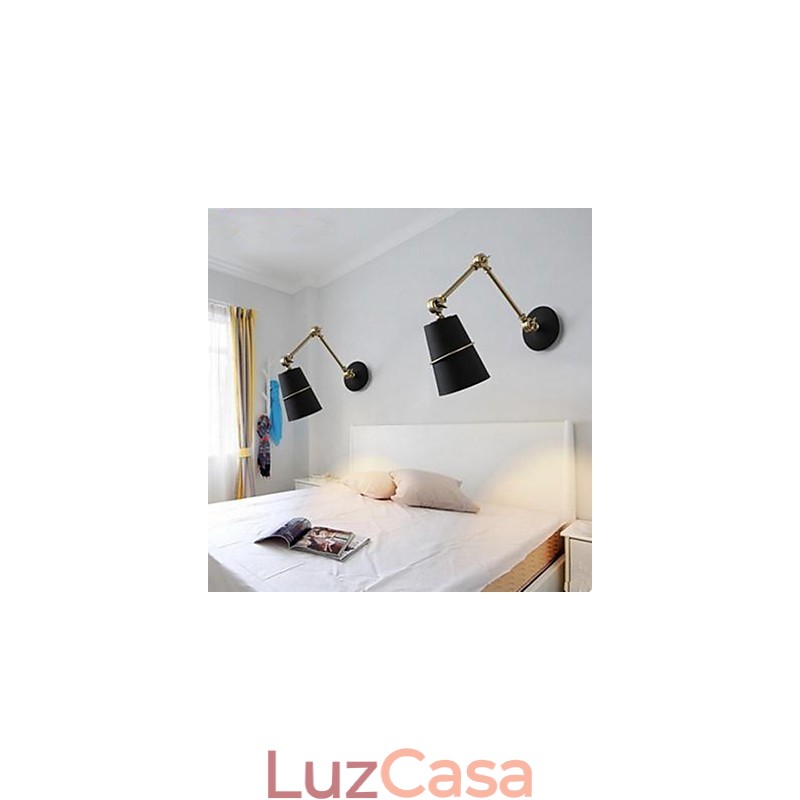 Luminária de parede pós-moderna simples para restaurante, lâmpada de arte, designer de quarto, mesa de escritório, luminária de cabeceira