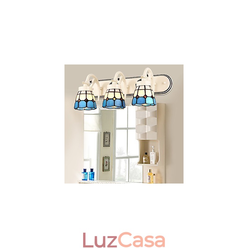 Pintura rústica de chalé para arandelas de parede downlight