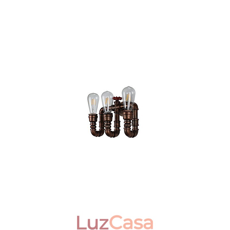 Lodge rústico tradicional clássico antigo latão recurso para luz ambiente luzes de parede luz de parede