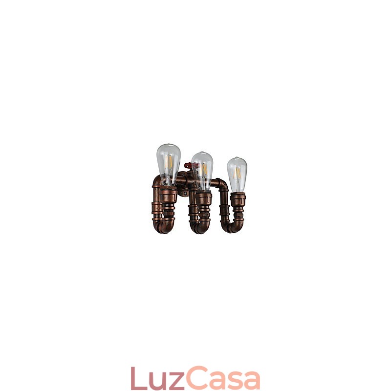 Lodge rústico tradicional clássico antigo latão recurso para luz ambiente luzes de parede luz de parede