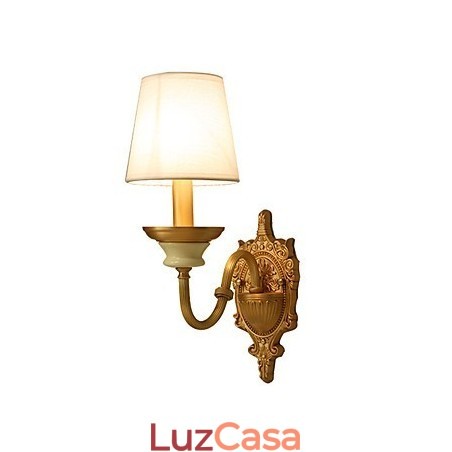 Simples Country Tradicional Clássico Latão Recurso para Mini Estilo Uplight Wall Sconces Luz de Parede