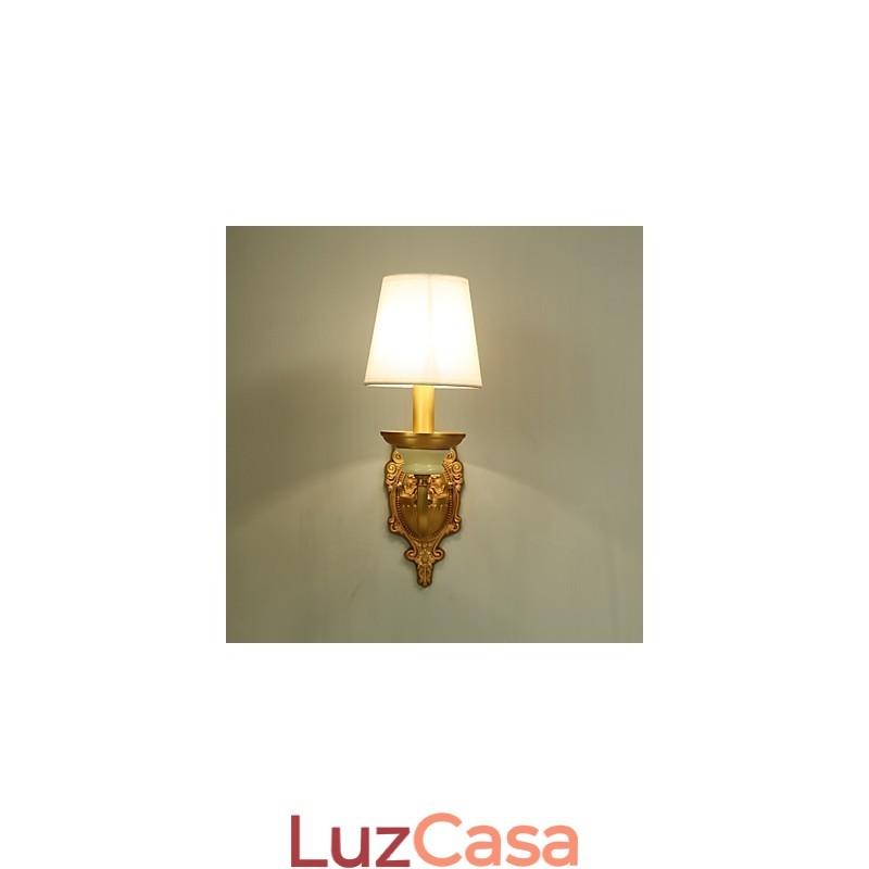 Simples Country Tradicional Clássico Latão Recurso para Mini Estilo Uplight Wall Sconces Luz de Parede