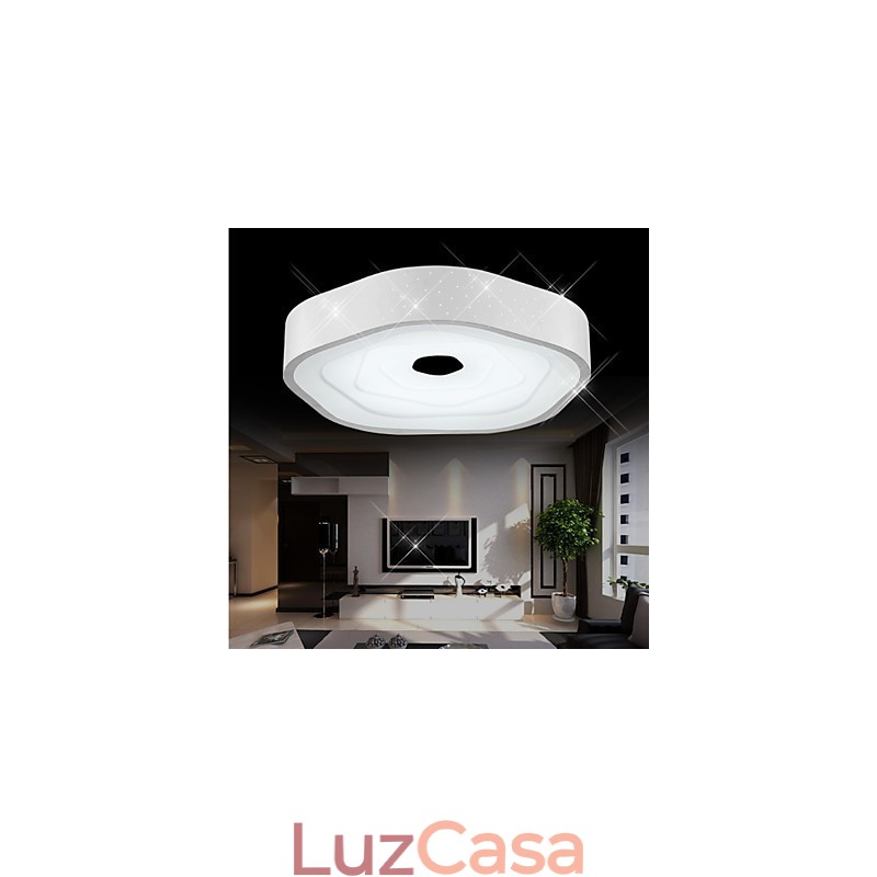 Luminária noturna moderna embutida branca + branco natural + branco quente