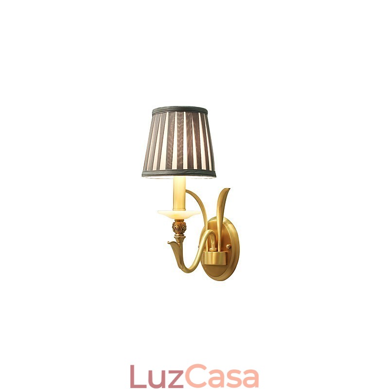 Simples Country Tradicional Clássico Latão Recurso para Mini Estilo Uplight Wall Sconces Luz de Parede