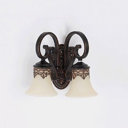 Recurso eletrogalvanizado contemporâneo moderno para arandelas de parede com luz ambiente