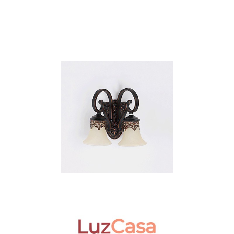 Recurso eletrogalvanizado contemporâneo moderno para arandelas de parede com luz ambiente