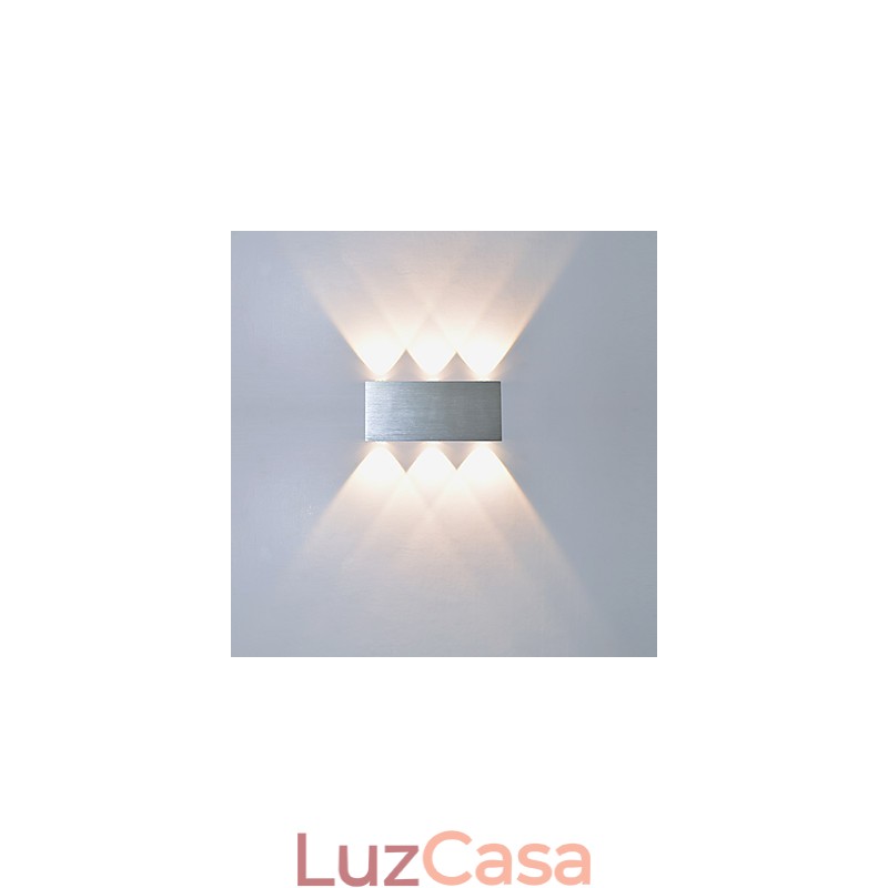 Mini Estilo Luz Ambiente Montagem Embutida Luzes de Parede Luz de Parede