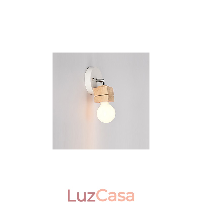 Luminária de parede moderna contemporânea com luz ambiente