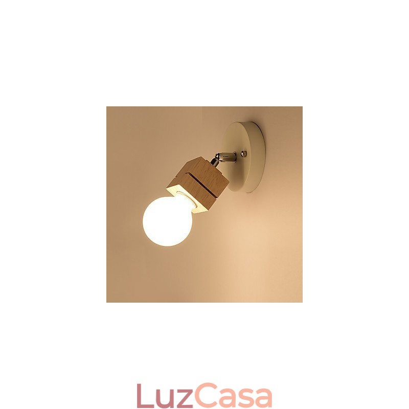 Luminária de parede moderna contemporânea com luz ambiente