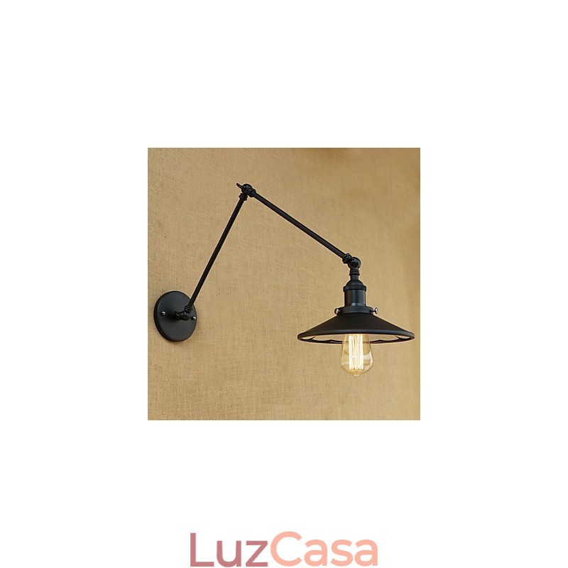 Recurso de pintura retrô country para luz ambiente de braço oscilante, luzes de braço oscilante, luz de parede