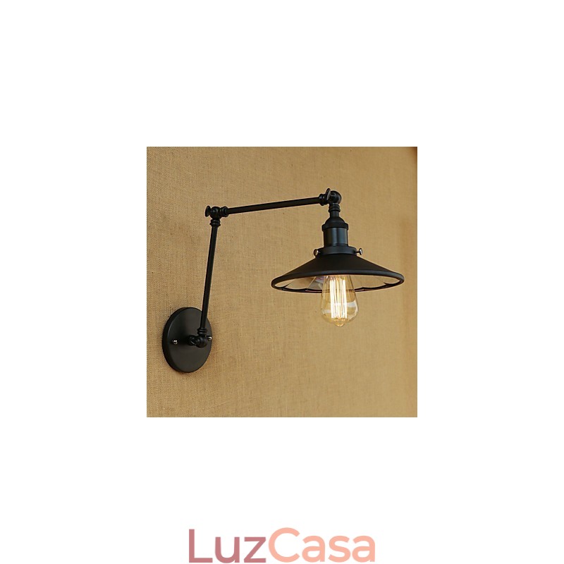 Recurso de pintura retrô country para luz ambiente de braço oscilante, luzes de braço oscilante, luz de parede