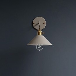 Mini tamanho simples industrial cabeça lâmpadas lâmpada de parede vintage retro aldeia metal parede arandela luminária corredor lâmpada de parede