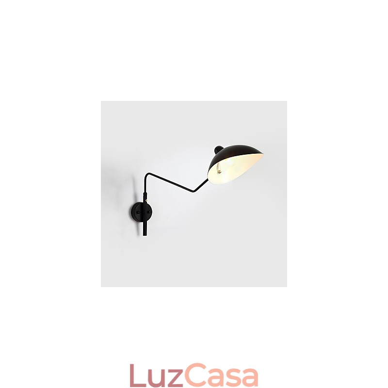 Luminária de parede vintage estilo industrial loft americano para quarto, sala de jantar, sala de café e bar, decoração de parede