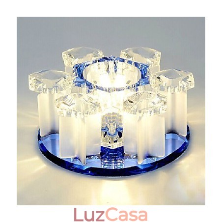 Lâmpada de cristal Smd CreativeTube Spotlight Absorve luz de cúpula Lâmpada de cristal Smd CreativeTube Spotlight Absorve luz de cúpula