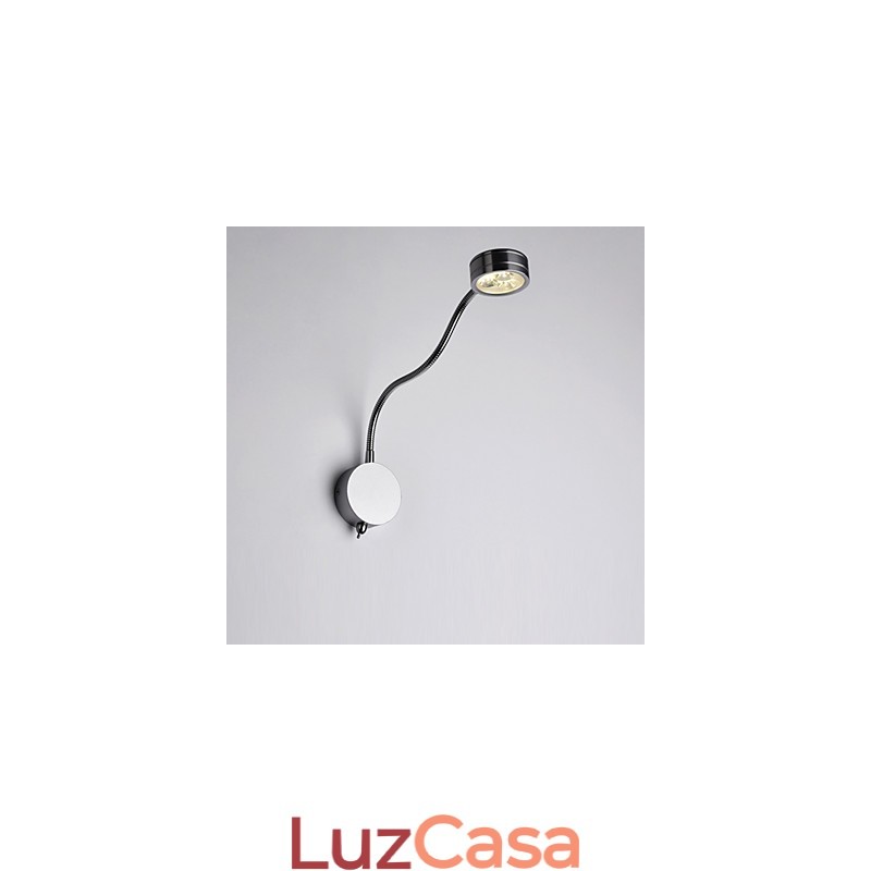 Luminária de parede moderna contemporânea com luz ambiente