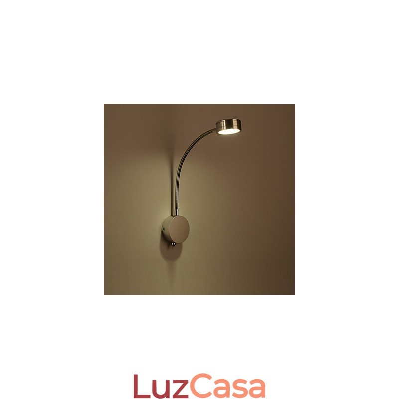 Luminária de parede moderna contemporânea com luz ambiente