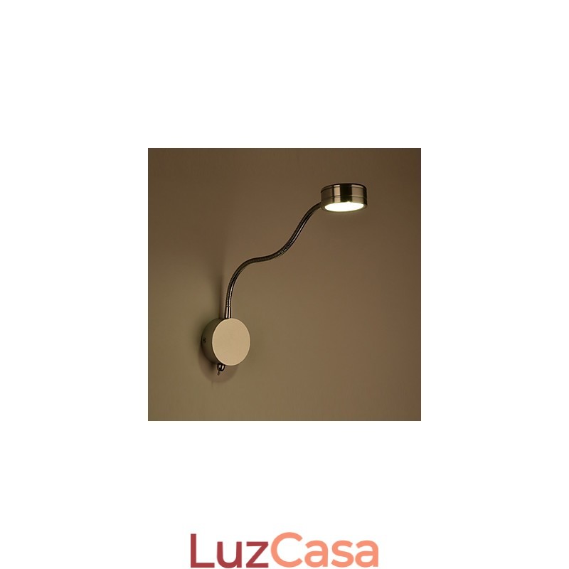 Luminária de parede moderna contemporânea com luz ambiente