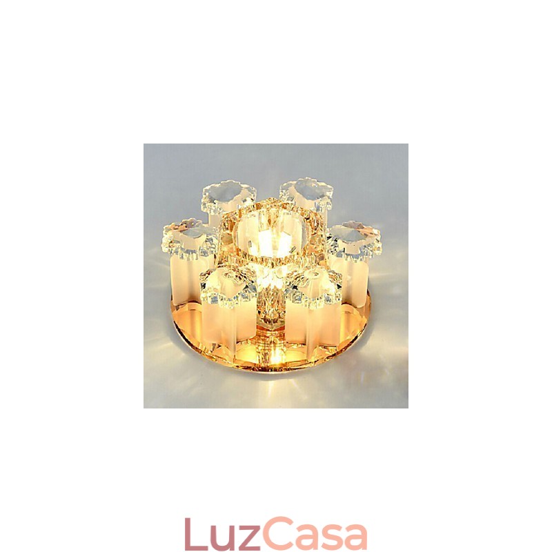Lâmpada de cristal Smd CreativeTube Spotlight Absorve luz de cúpula