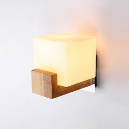 Novidade simples Country Feature para proteção ocular Arandelas de parede de luz ambiente Luminária de parede Simples Quarto Lâmpada de cabeceira
