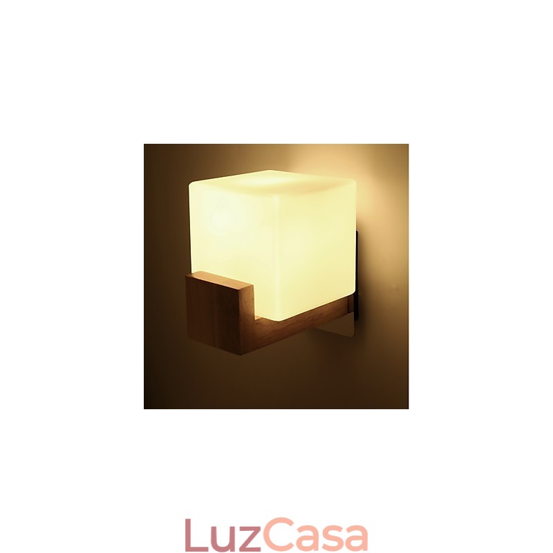 Novidade simples Country Feature para proteção ocular Arandelas de parede de luz ambiente Luminária de parede Simples Quarto Lâmpada de cabeceira