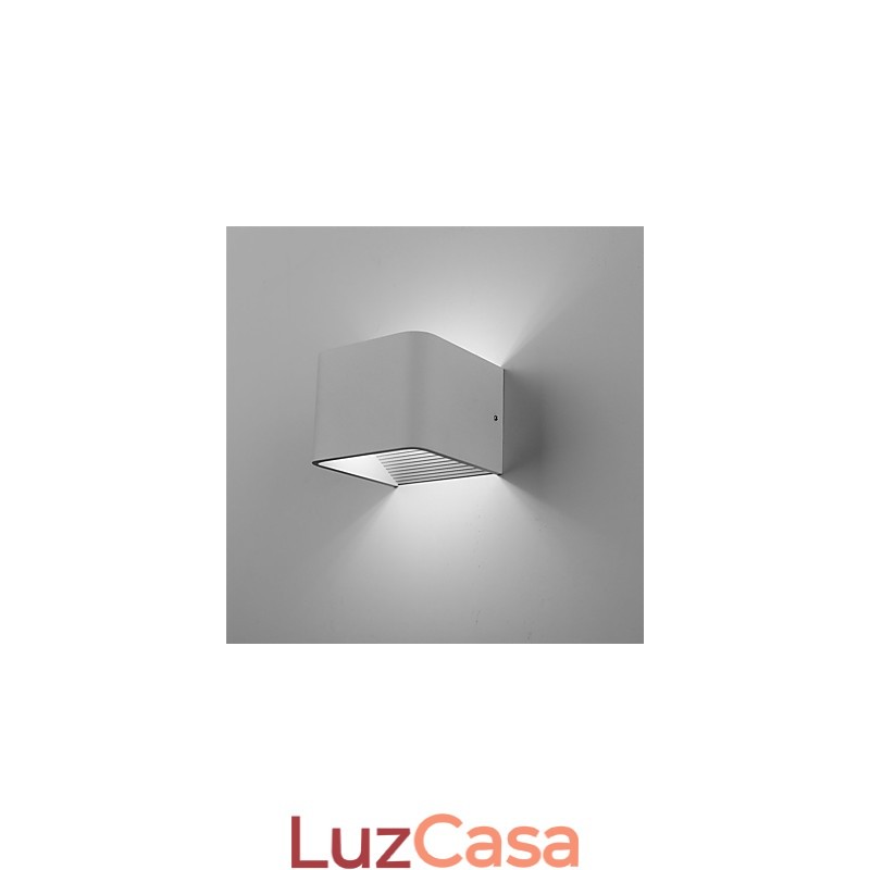Luminária de parede moderna para corredor interno, luminária de parede para cima e para baixo