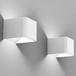 Luminária de parede moderna para corredor interno, luminária de parede para cima e para baixo