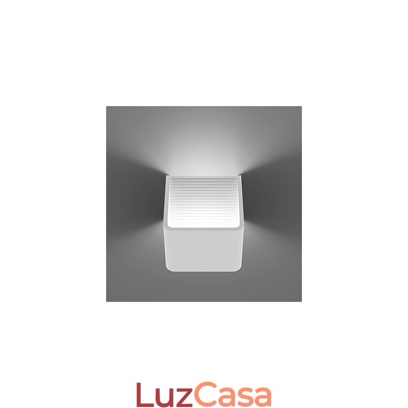 Luminária de parede moderna para corredor interno, luminária de parede para cima e para baixo