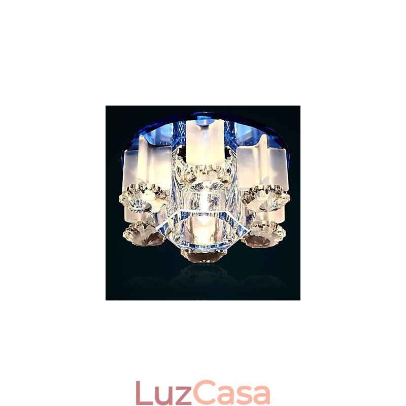 Lâmpada de cristal Smd CreativeTube Spotlight Absorve luz de cúpula