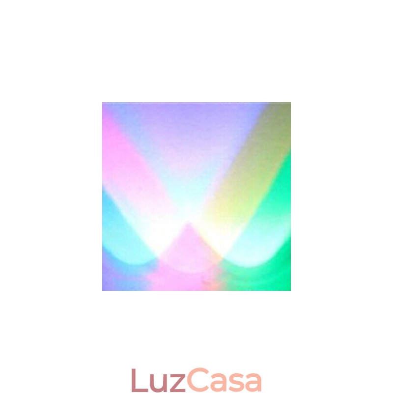 Recurso de novidade integrado para arandelas de parede de luz ambiente estilo mini com vários tons, luminária de parede