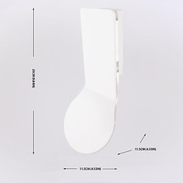 Recurso de pintura moderna contemporânea integrada para arandelas de parede Downlight