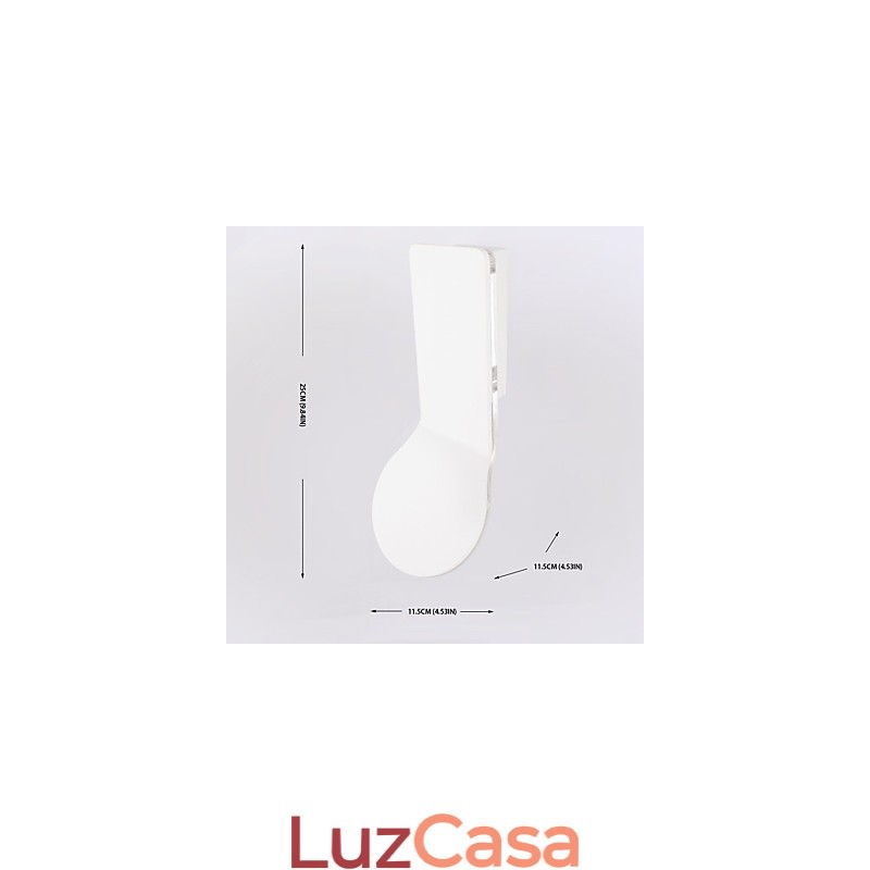 Recurso de pintura moderna contemporânea integrada para arandelas de parede Downlight