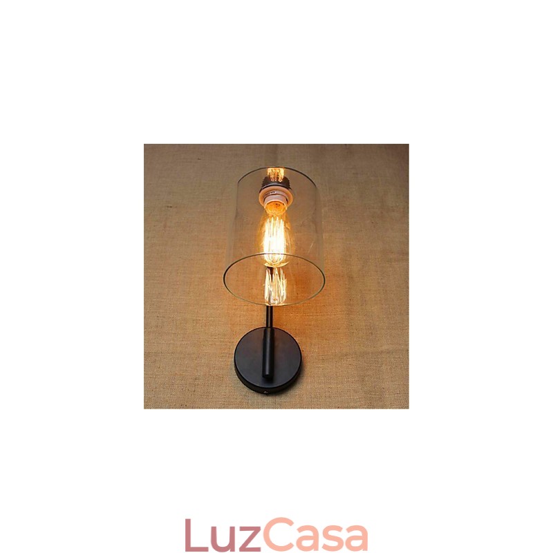 Recurso de acabamento em óxido preto rústico para braço articulado para luz ambiente