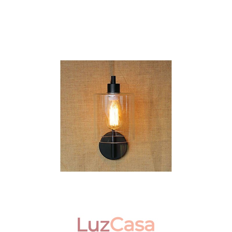 Recurso de acabamento em óxido preto rústico para braço articulado para luz ambiente