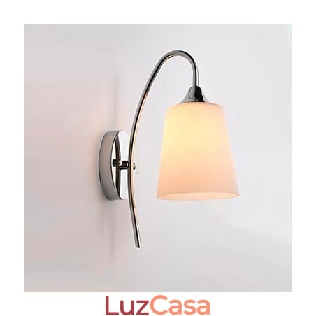 Luminária de parede moderna minimalista de vidro para cabeceira de corredor de hotel Luminária de parede moderna minimalista de vidro para cabeceira de corredor de hotel