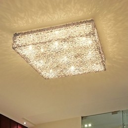 Luzes de montagem embutida subseção controle fonte de luz Cristal Metal Moda Moderna Clássica