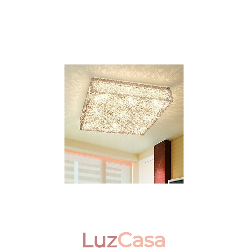 Luzes de montagem embutida subseção controle fonte de luz Cristal Metal Moda Moderna Clássica