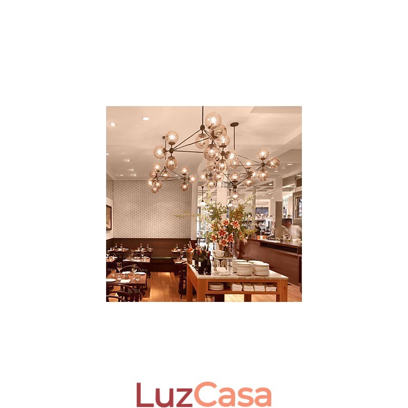 Lustre Retro Sala de Estar Sala de Estar Ao Ar Livre Garagem Metal