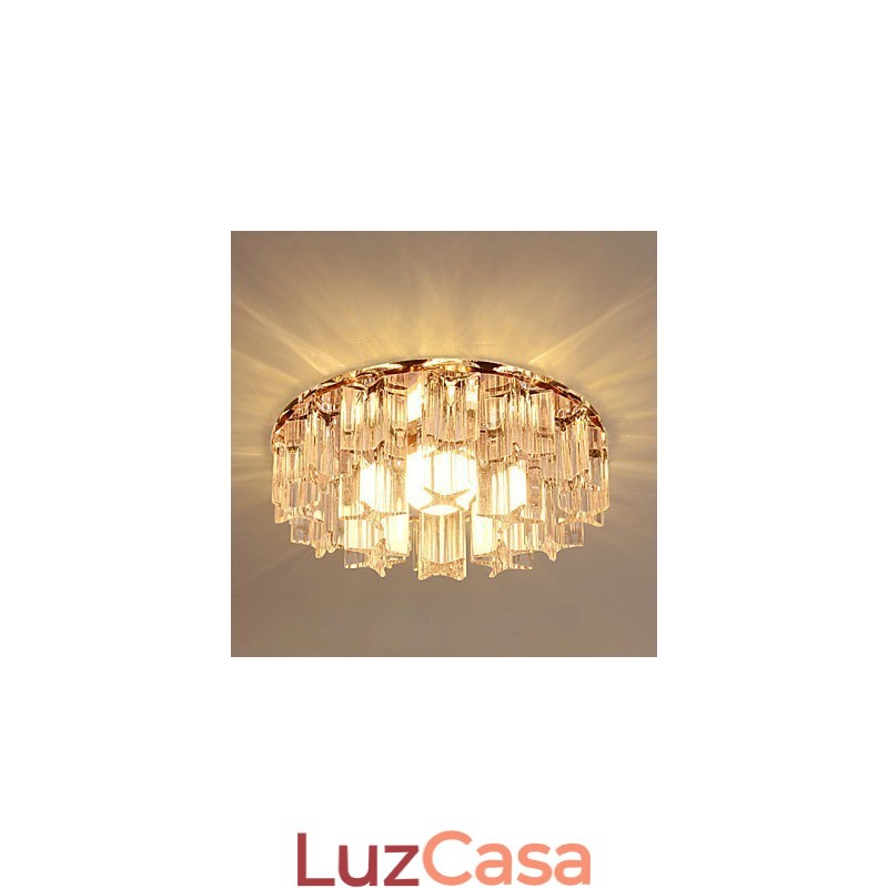 Lâmpada de cristal Smd CreativeTube Spotlight Absorve luz de cúpula