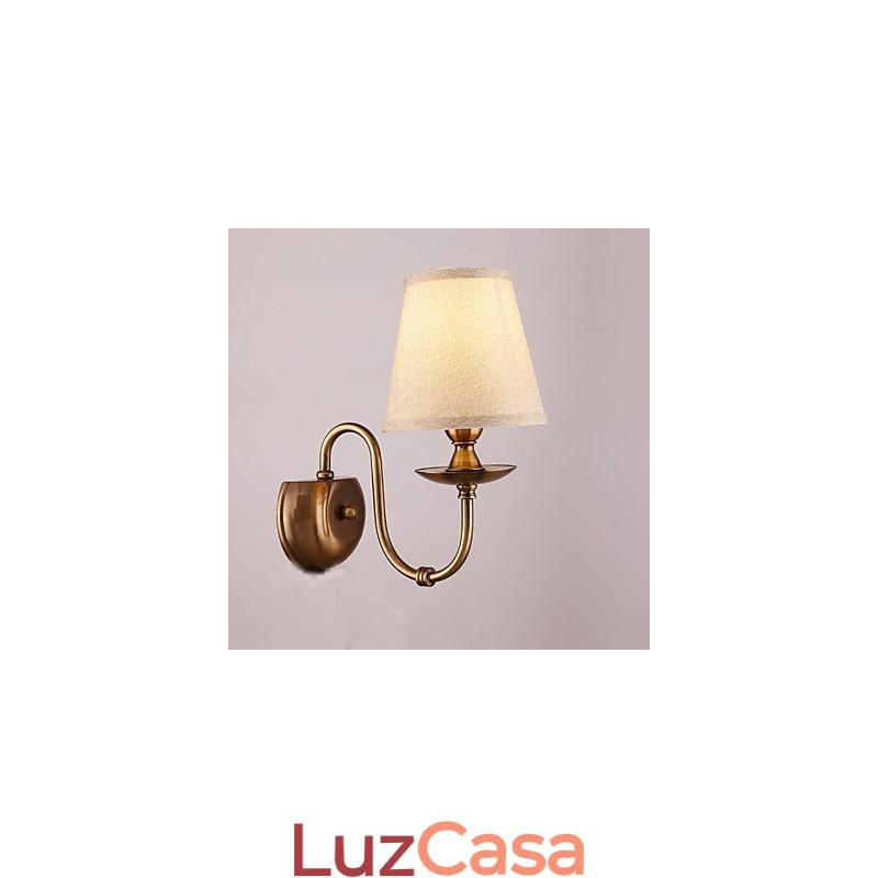 Recurso tradicional clássico galvanizado para proteção ocular Arandelas de parede Downlight Luminária de parede