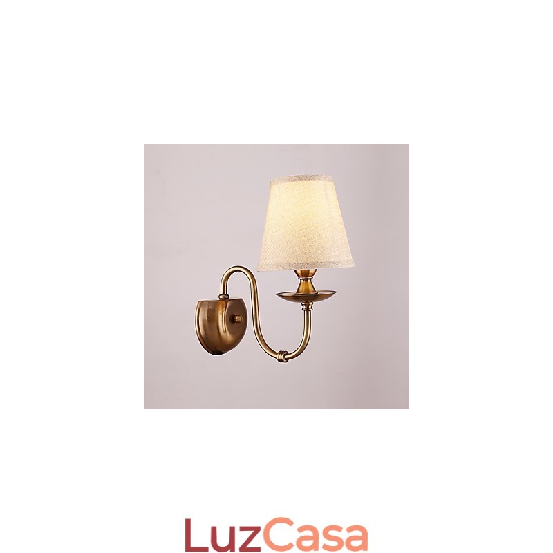 Recurso tradicional clássico galvanizado para proteção ocular Arandelas de parede Downlight Luminária de parede